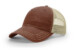 Richardson 111 Garment Washed Trucker - Color: Brown/ Khaki