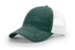 Richardson 111 Garment Washed Trucker - Color: Dark Green/ White