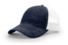 Richardson 111 Garment Washed Trucker - Color: Navy/ White