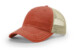 Richardson 111 Garment Washed Trucker - Color: Texas Orange/ Khaki