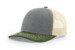 Richardson 112 Trucker Heather Grey Birch Army Olive hat