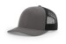 Richardson 115 Low Pro Trucker Charcoal Black Hat
