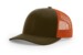 Richardson 115 Low Pro Trucker Darkloden Jaffaorange Hat