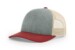 Richardson 115 Low Pro Trucker Grey Birch Cardinal Hat