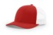 Richardson 115 Low Pro Trucker Red White Hat