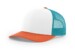 Richardson 115 Low Pro Trucker White Hawaiian Blue Pale Orange Hat