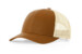 Richardson 115 Low Pro Trucker Caramel Birch Custom Logo Patch Hat