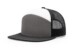 Richardson 168 7Panel Trucker Charcoal Black White Hat Richardson 168 7Panel Trucker Charcoal Black White Hat