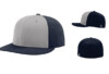 Richardson PTS30 Perforated R Flex Fitted Cap Alternate Grey Navy