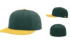 Richardson PTS30 Perforated R Flex Fitted Cap Combination Dark Green Gold