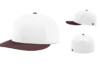 Richardson PTS30 Perforated R Flex Fitted Cap Combination White Maroon