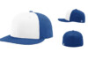 Richardson PTS30 Perforated R Flex Fitted Cap Combination White Royal