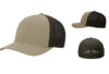 Richardson R110 R FLEX Fitted Trucker Khaki:Coffee