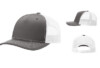 Richardson R112FP Five Panel Trucker Charcoal White