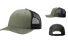Richardson R112FP Five Panel Trucker Loden Black