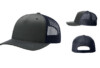Richardson R112FP Five Panel Trucker Ombre Blue Navy