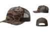 Richardson R112PFP Printed Five Panel Trucker Bark Duck Camo Brown Hat