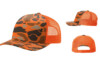 Richardson R112PFP Printed Five Panel Trucker Blaze Duck Camo Blaze Hat