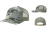 Richardson R112PFP Printed Five Panel Trucker Digital Camo Light Green Hat