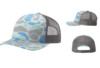 Richardson R112PFP Printed Five Panel Trucker Saltwater Duck Camo Charcoal hat
