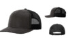 Richardson 112WF Fremont Workwear Trucker Hats Charcoal Black