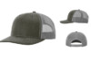 Richardson 112WF Fremont Workwear Trucker Hats Olive Charcoal