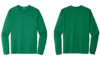 ST420LS Sport Tek Performance Long Sleeve Tshirts Kelly Green