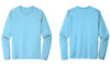 ST420LS Sport Tek Performance Long Sleeve Tshirts Light Blue