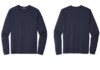 ST420LS Sport Tek Performance Long Sleeve Tshirts True Navy
