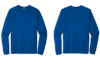 ST420LS Sport Tek Performance Long Sleeve Tshirts True Royal