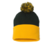 Sportsman SP15 12 Pom Pom Cuffed Beanie - Forest Gold