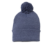 Sportsman SP15 12 Pom Pom Cuffed Beanie - Heather Navy