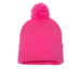 Sportsman SP15 12 Pom Pom Cuffed Beanie - Neon Pink