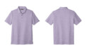TM1MU412 Travis Matthew Cotton Polo Purple Sage Heather
