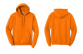 PC78H Port & Co Core Fleece Pullover Hoodie - Tennessee Orange