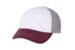 Valucap VC300A Dad Hat White Maroon Grey Hat