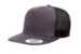 Yupoong 6006 Flat Bill Trucker MulicamTropic Green Hat