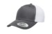 Yupoong 6606 Retro Tucker Charcoal White Hat