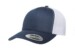 Yupoong 6606 Retro Tucker Navy White Hat