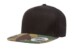 Yupoong Classic Snapback Black Greencamo Hat