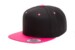 Yupoong Classic Snapback Black Neonpink