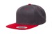 Yupoong Classic Snapback Darkheather Red