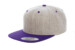 Yupoong Classic Snapback Heather Purple Hat