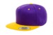 Yupoong Classic Snapback Purple Gold Hat