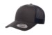 Yuppong 6606 Retro Trucker Charcoal Navy Hat