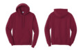 PC78H Port & Co Core Fleece Pullover Hoodie - Cardinal