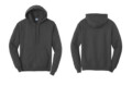 PC78H Port & Co Core Fleece Pullover Hoodie - Dark Heather Grey