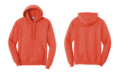 PC78H Port & Co Core Fleece Pullover Hoodie - Orange